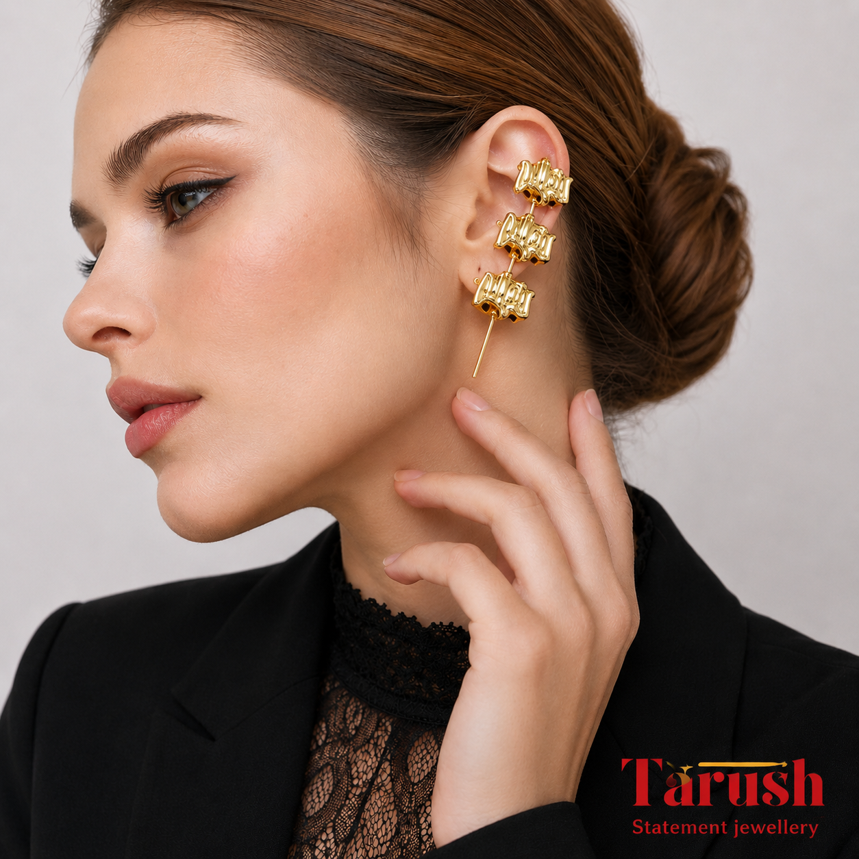 18 Kt Gold Plated - Elephant Ear Cuffs - Look Fabulous Everyday