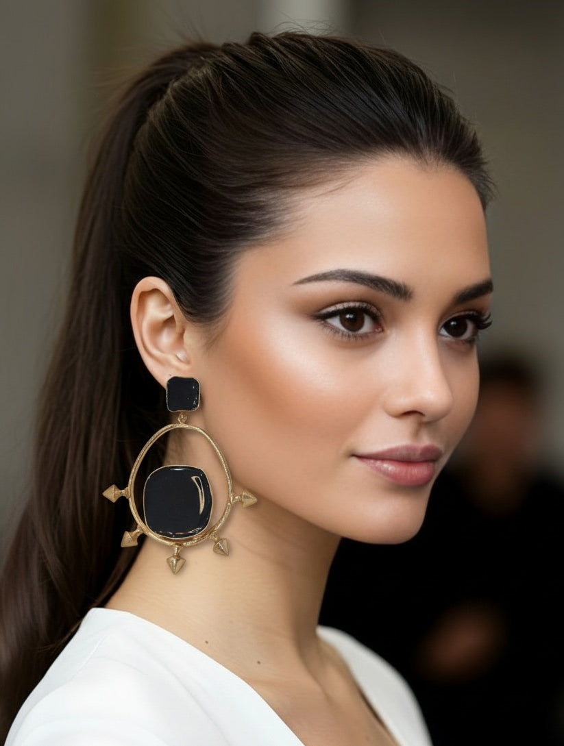 blue rodie earring