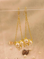 pearl light dangler earring