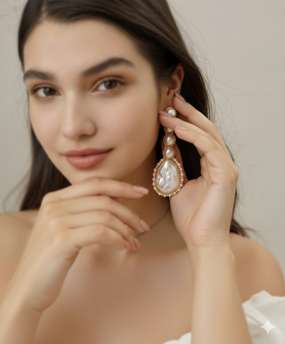 Pearl earings