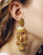 Gold jhumka gold