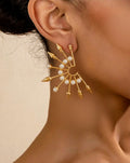 half earring african