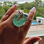Bull Head Statement Ring | Stainless Steel Anti Tarnish Adjustable Ring