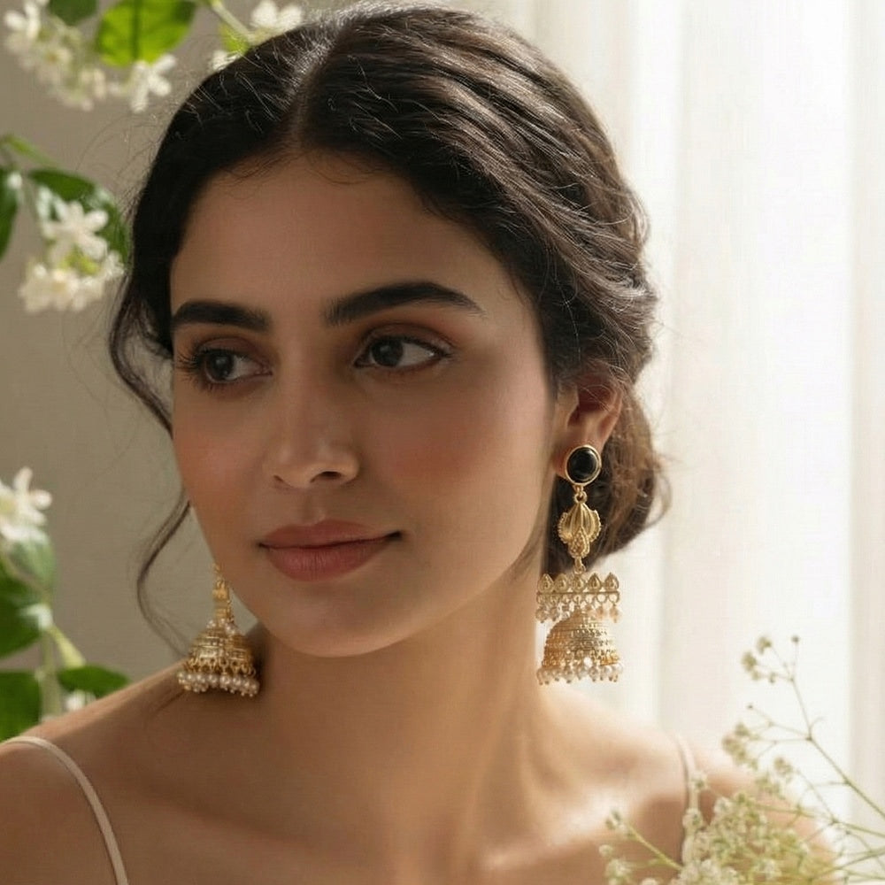 Black jhumka