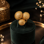 The Queen's Ring - Gold and Bold Ring | Gold Anti Tarnish Ring for Women - Adjustable Ring
