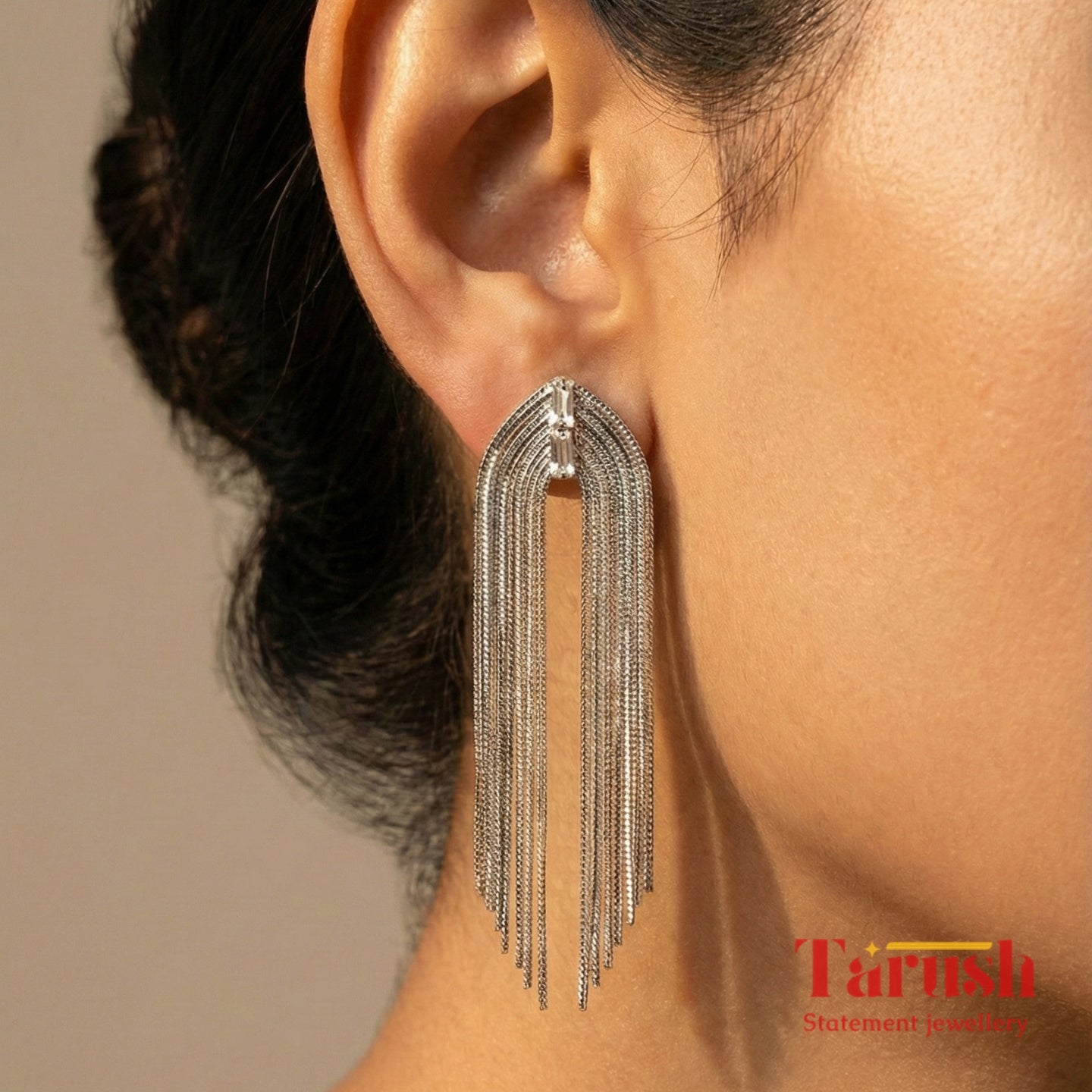 SS - Silver earring - Statement earrings - Party Look - Look Bold and classy