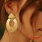 Elegant 18 kt gold plated earrings —Perfect for sensitive skin - For Your Everyday Look