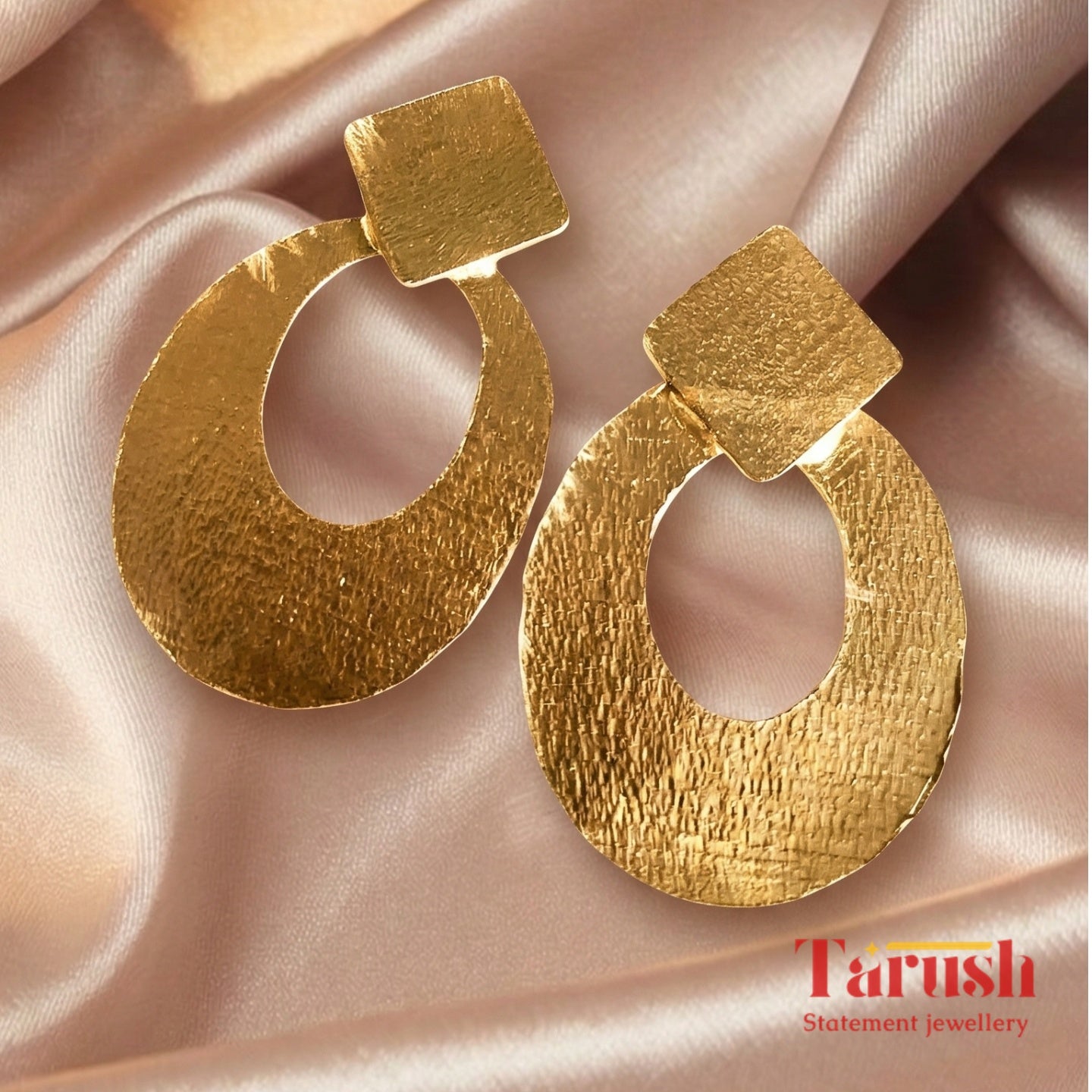 Elegant 18 kt gold plated earrings —Perfect for sensitive skin - For Your Everyday Look