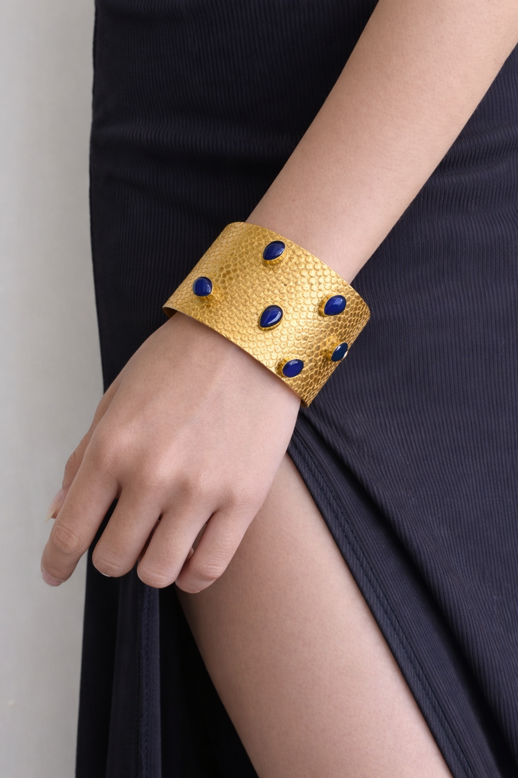 Blue Bangle, Kada or Cuff