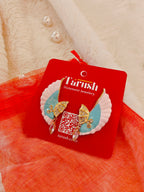 18 Kt Gold Plated Blue and Pink wing earrings Semi Precious stone