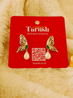 18 Kt Gold Plated Zircon earring - Perfect for Your Party Look