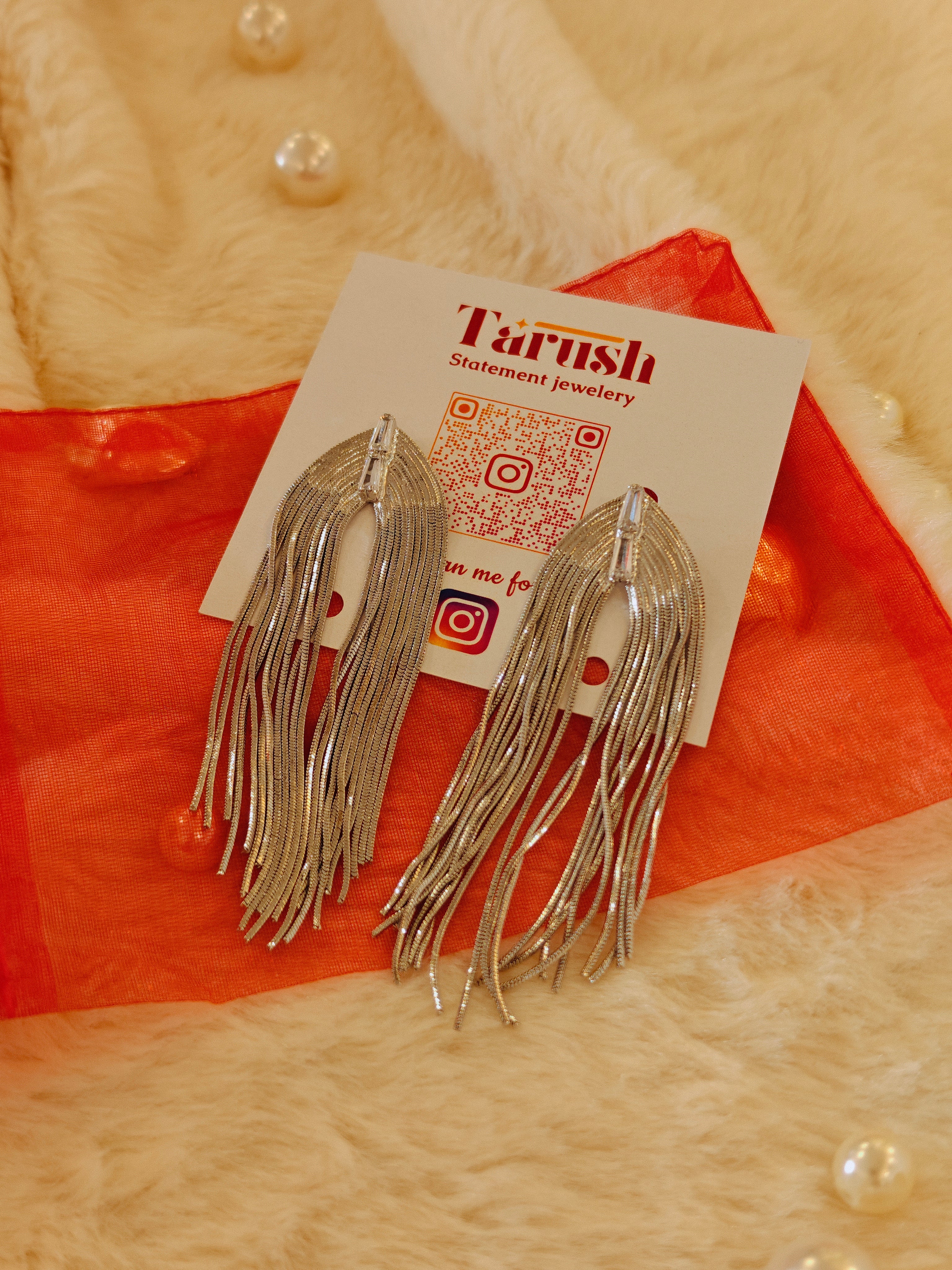 SS - Silver earring - Statement earrings - Party Look - Look Bold and classy