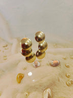 18 Kt Gold Plated - Brass Gold Earring Perfect For Your Office Look