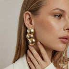 gold earring