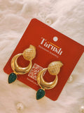 Green Pan small earring