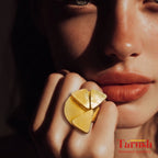 18 Kt Gold Plated Gold ring - for all your occasions