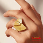 18 Kt Gold Plated Gold ring - for all your occasions