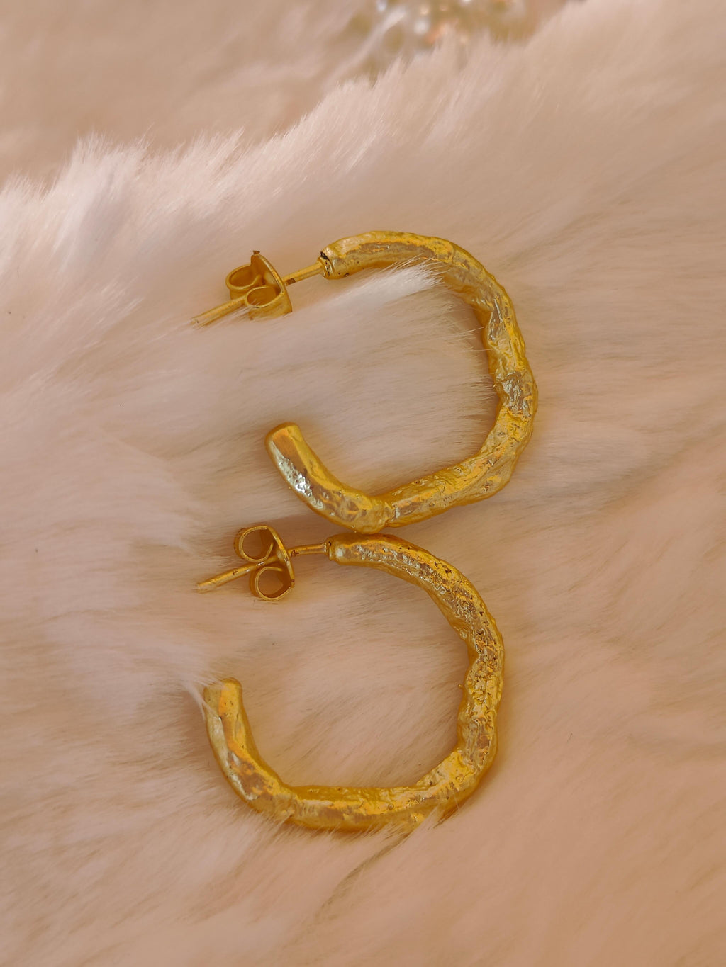 Gold small hoops