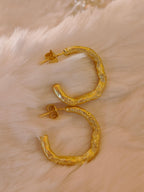 Gold small hoops